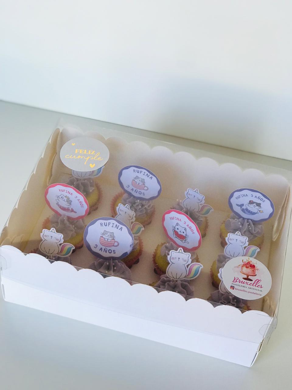 Minicupcakes con topper